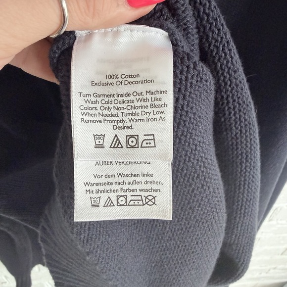 Men's Eddie Bauer 3XL Long Sleeve Pullover Fleece 1/4 Zip Navy Blue - Picture 7 of 8